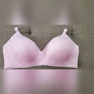 Pink Wireless Bra Not worn